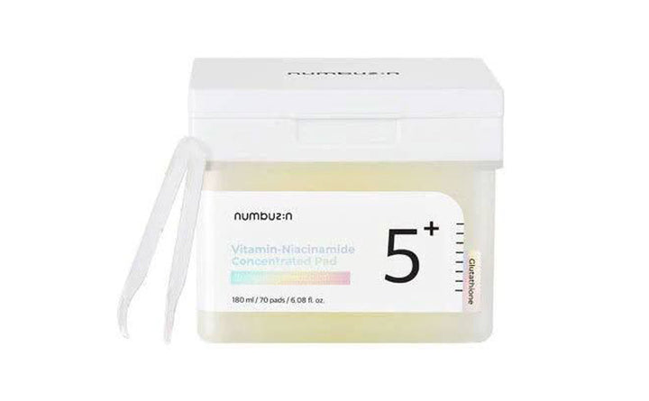 Numbuzin – No 5 Vitamin-Niacinamide Concentrated Pad 180 ml - K Care Cosmetics