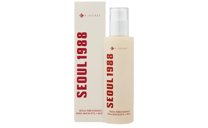 K-Secret Seoul 1988 Essence Snail Mucin 97% + Rice 100ml - K Care Cosmetics