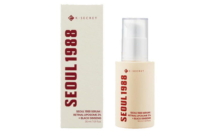 K-Secret Seoul 1988 Serum Retinal Liposom 2% + Black Ginseng 30ml - K Care Cosmetics
