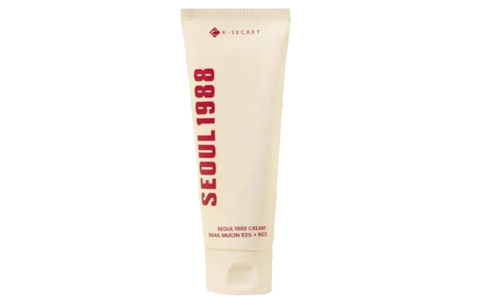 K-Secret Seoul 1988 Cream Snail Mucin 93% + Rice 100ml - K Care Cosmetics