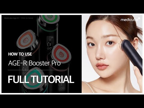 Medicube Age-R Booster Pro | 6-in-1 Real Glass Glow Device
